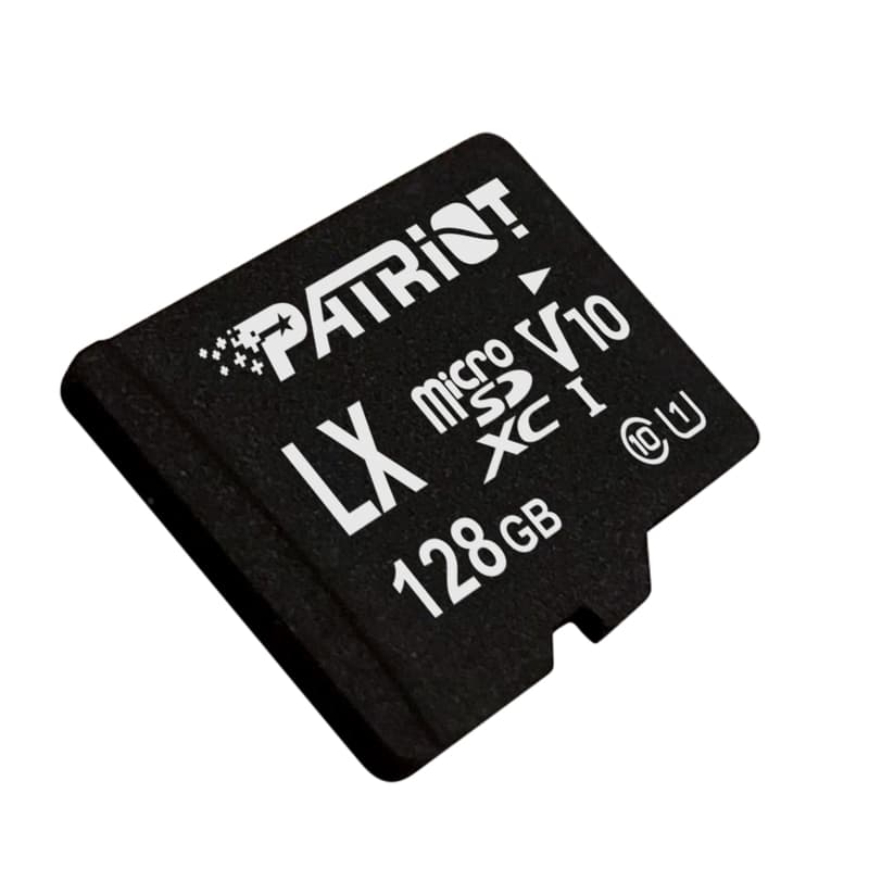 LX V10 microSD