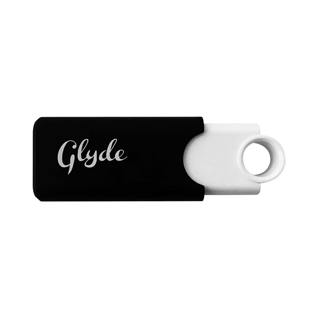 GLYDE (B&W) USB 3.1 Flash Drive