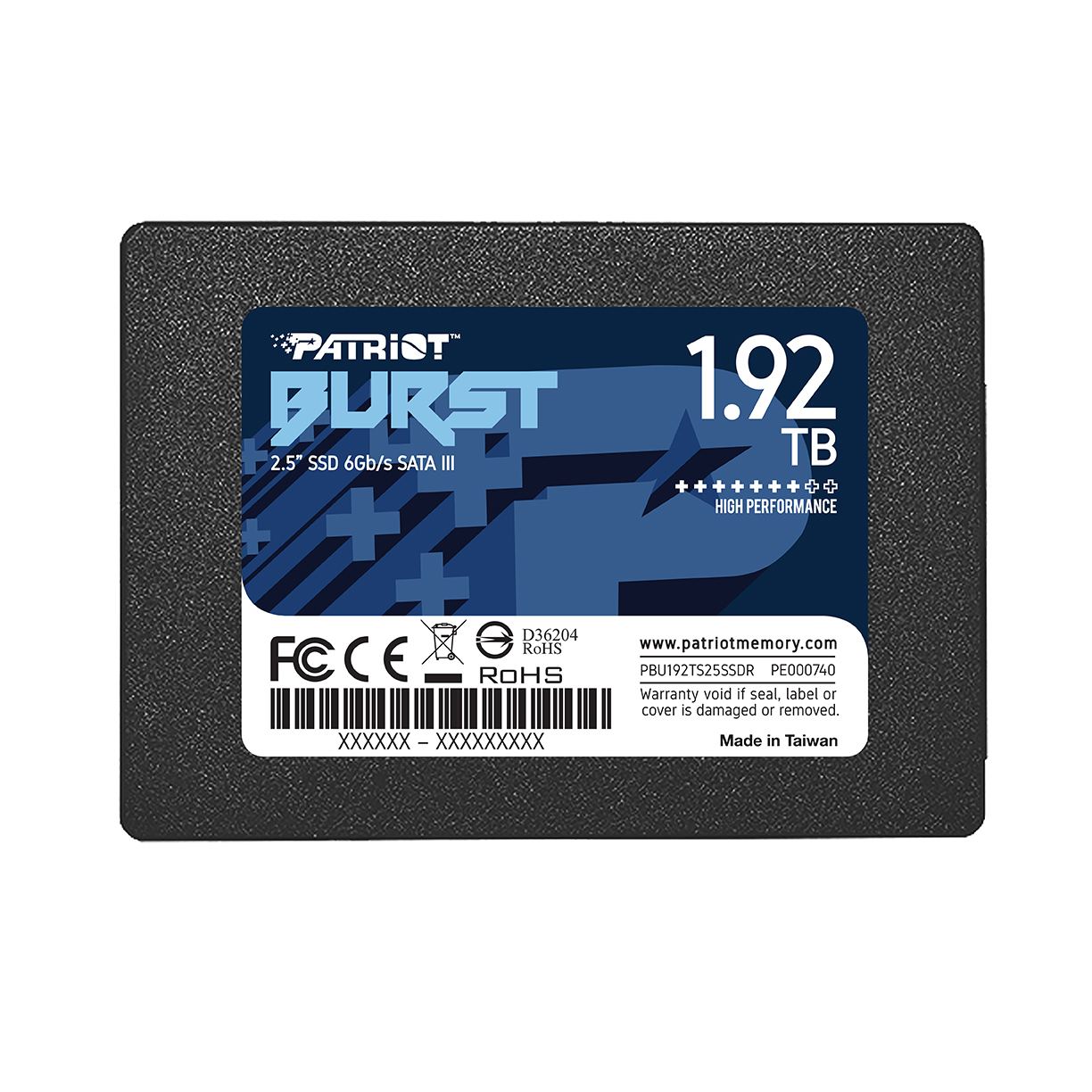 BURST 2.5" SSD SATA III (Hangcard Version)