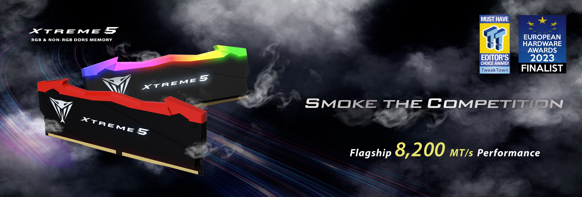 Xtreme 5 DDR5 Memory Flagship 8,200 MT/s Performance | Viper Gaming