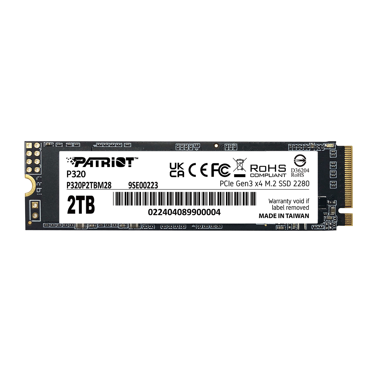 P320 M.2 PCIe 內接式固態硬碟 | Patriot Memory